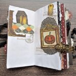 Witch junk journal handmade for sale