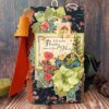 Dark forest outdoors junk journal handmade Botanical green swamp journal scrapbook decorated