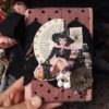 Halloween Witching hour junk journal handmade blank Witch magic grimoire journal