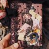 Gothic Witch magic junk journal handmade blank Black Halloween magic grimoire journal for sale